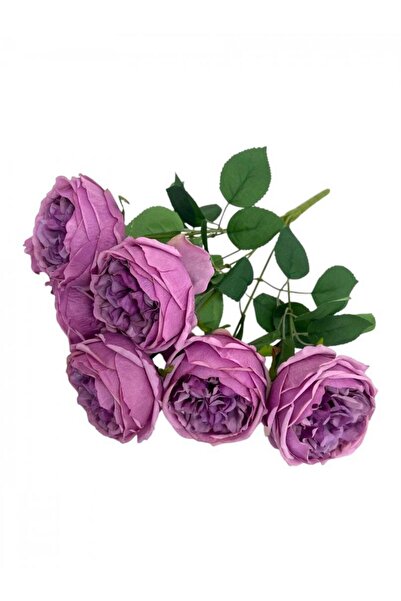 OEM Flori Artificiale Buchet Trandafir Englezesc Lila