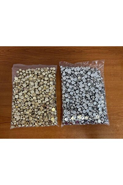 OEM Plastic Beads Half Pearl 1.2cm/500g Silver
