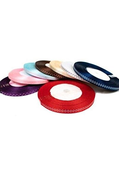 OEM Satin Ribbon Polka Dots 0.6Cm/45M White