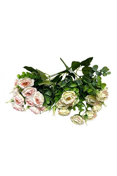 OEM Flori Artificiale Buchet Ranunculus Eucalipt 2/set Roz