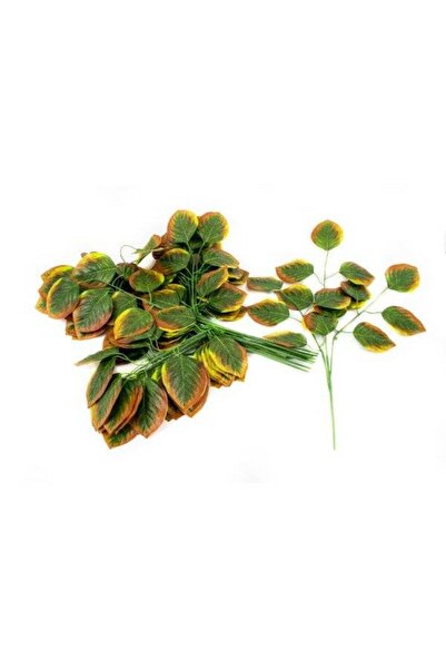 OEM Branches 12/ Top Bottom Set Oval Green Leaves Yellow Edges