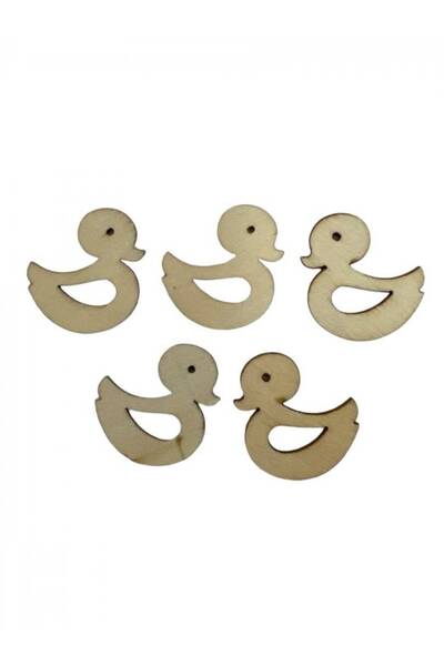 OEM Ornamente Din Lemn Natur De Lipit Ratusca 50/Set
