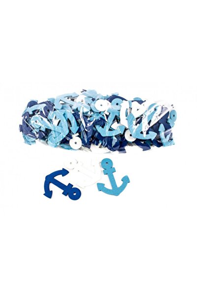 OEM Large Wooden Anchor Decorative Buttons