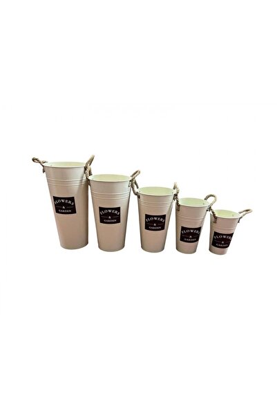 OEM Metal Flower Pot Flower Garden 25cm