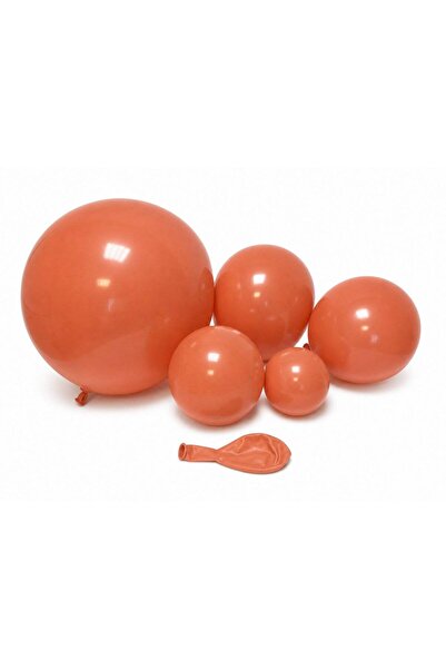 OEM Matte Balloons TX 14 Peach 5"-100/ Top Bottom Set