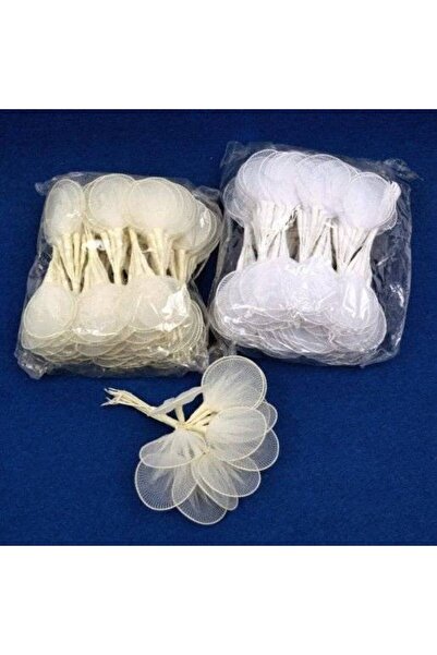 OEM Palete Din Organza 144/Set 14cm/3.5cm Crem