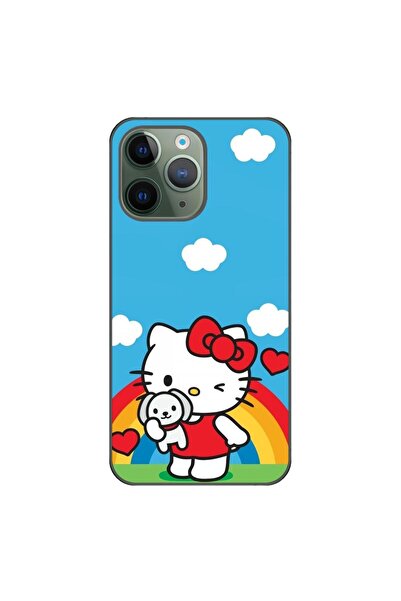 OEM Husa compatibila cu Apple iPhone 11 Pro Silicon Gel Tpu Model Hello Kitty...