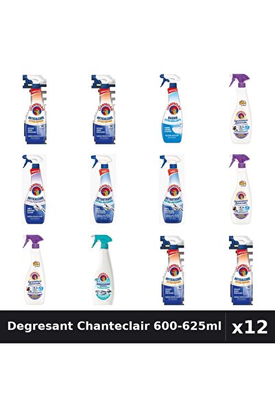 Chanteclair Set 12 Degresant Universal 600-625ml - Lavanda, Mosc, Anti-Miros