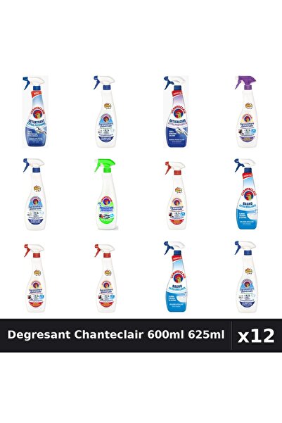 Chanteclair Set 12 Degresant Universal 600ml-625ml - 7 Arome, Bicarbonat, Mar...