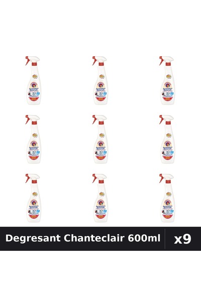 Chanteclair Pachet 9 Degresant Universal 600ml - Marsilia - Curatenie Eficienta