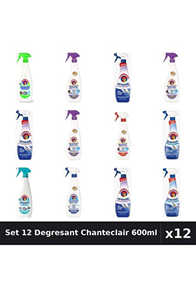 Chanteclair Set 12 Degresant Universal 600ml - Anti-Miros, Bicarbonat, Extra ...