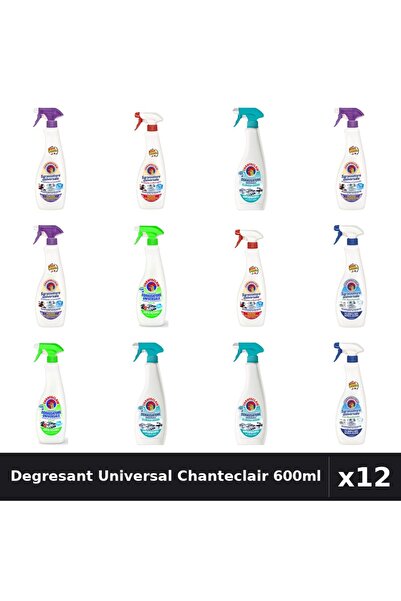 Chanteclair Set 12 Degresant Universal 600ml - 6 Arome Asortate, Marsilia, La...