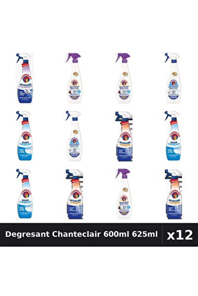Chanteclair Set 12 Degresant Universal 600ml-625ml - Lavanda, Bicarbonat, Mos...