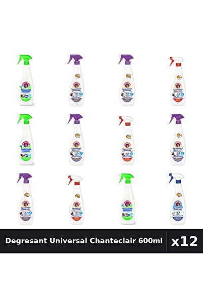 Chanteclair Set 12 Degresant Universal 600ml - 5 Arome Asortate Lamaie Lavanda