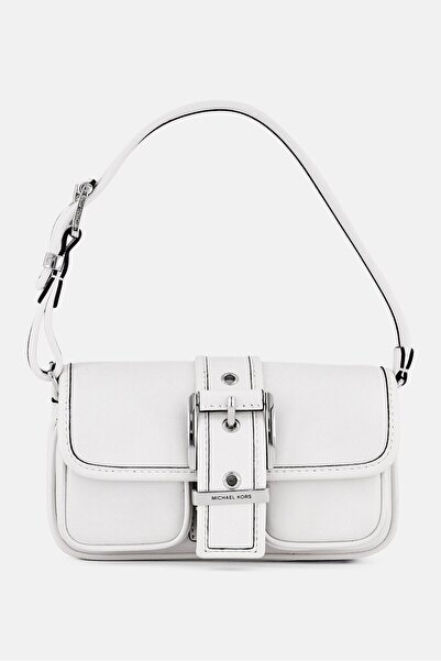 Michael Kors Women Plain Shoulder Bag, White