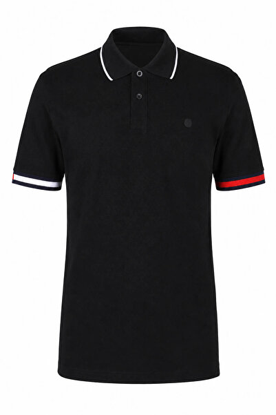 trender 4066 Crna muška polo majica 26YL71L58053