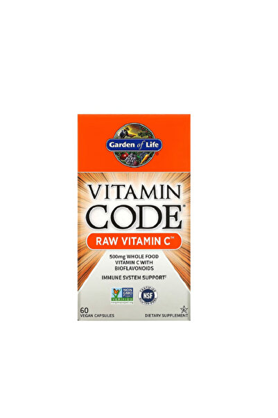 GARDEN OF LIFE RAW Vitamin C Vitamin Code 60 Capsule -