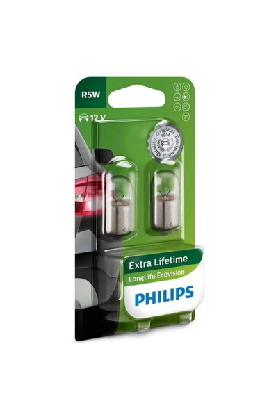 Philips R5W LongLife EcoVision 12V