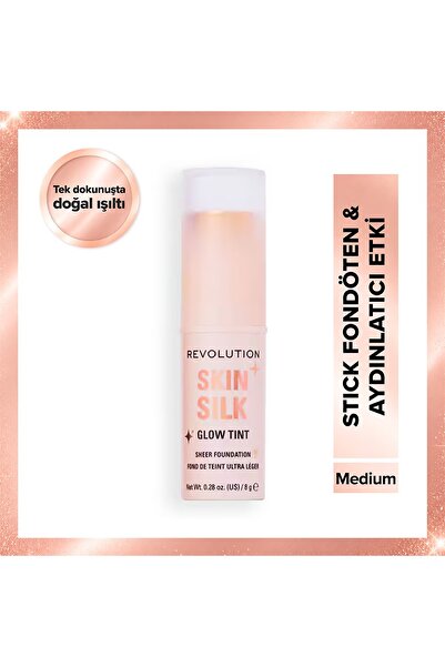 Revolution Superdewy Glow Stick Fondöten Medium