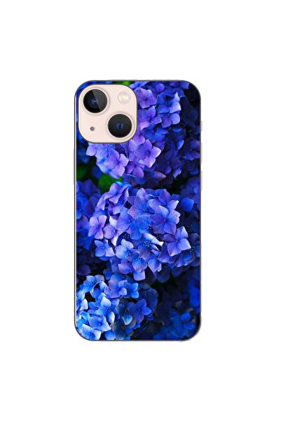 OEM Husa compatibila cu Apple iPhone 13 Mini Silicon Gel Tpu Model Hortensii