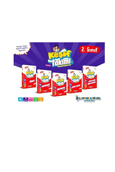 Smart English İlkokulluyum Yayınları 2.Sınıf Keşif Takımı Eğitim Seti-yeni-