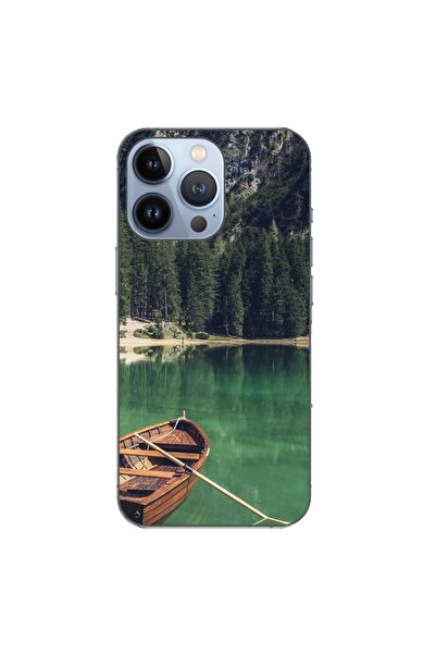 OEM Husa compatibila cu Apple iPhone 13 Pro Silicon Gel Tpu Model Lake Forest