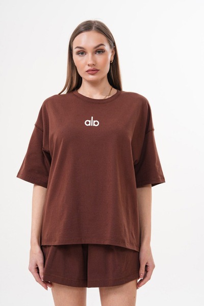 ZAVIXO Women's Oversize 100% Cotton T-Shirt Comfortable Casual Stylish Style