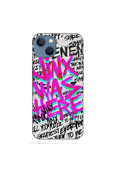 OEM Husa compatibila cu Apple iPhone 13 Silicon Gel Tpu Model Jinx Was Here
