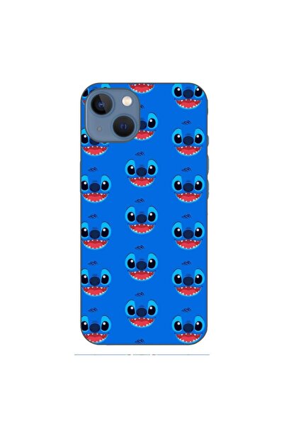OEM Case compatible with Apple iPhone 13 Silicone Gel Tpu Pattern Stitch Face...
