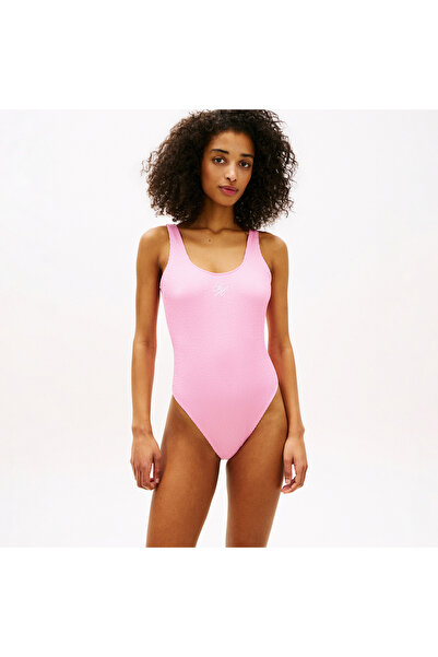 Tommy Hilfiger Pembe Kadın Mayo SCOOP BACK ONE PIECE