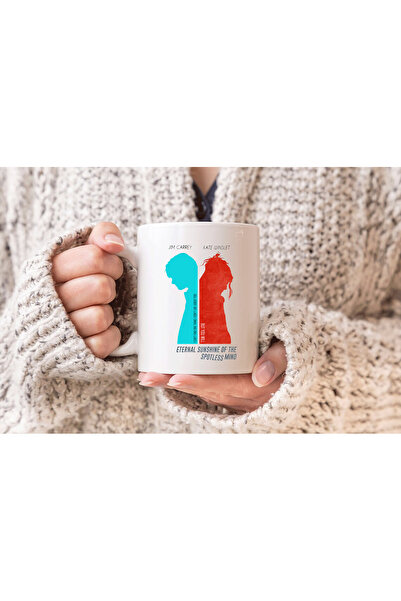 cesita Eternal Sunshine of the Spotless Mind Printed White Porcelain Mug