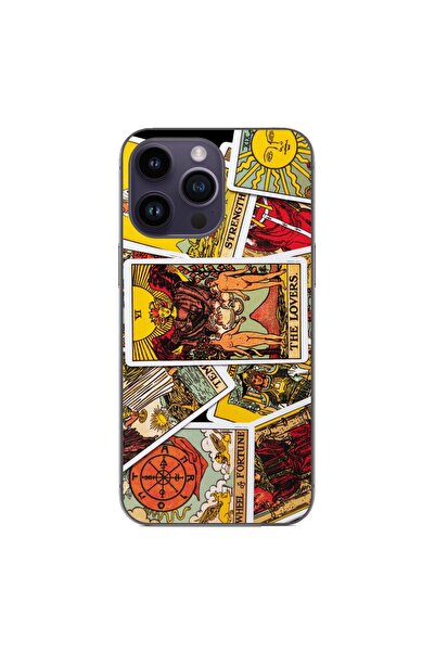 OEM Θήκη συμβατή με Apple iPhone 14 Pro Max από σιλικόνη TPU με σχέδιο καρτών...