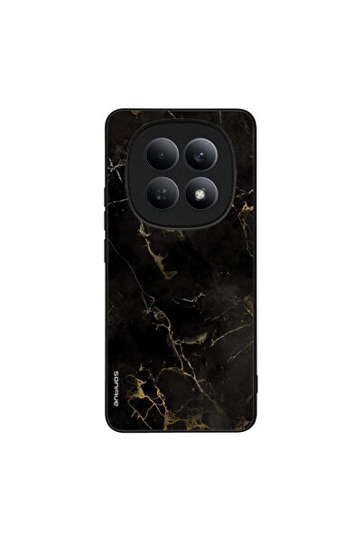 Sonique Θήκη Marble Series για Xiaomi Redmi Note 15 5G / Poco M8 5G Μαύρο 01