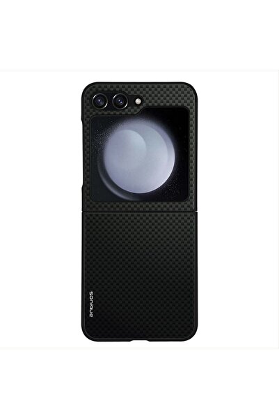 Sonique Θήκη Carbon Series για Samsung Galaxy Z Flip 5 Μαύρο 01
