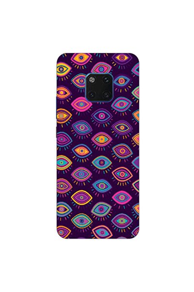 OEM Θήκη συμβατή με Huawei Mate 20 Pro από σιλικόνη TPU με σχέδιο Tribal Eyes