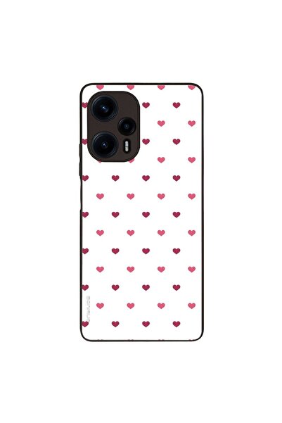 Sonique Θήκη Heart Series για Xiaomi Poco F5 5G Λευκό 01