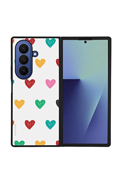 Sonique Θήκη Heart Series για Samsung Galaxy Z Fold 7 Λευκό 02