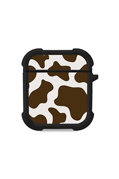 Sonique Θήκη Σιλικόνης Animal Print Series για AirPods 1/2 Cow 02