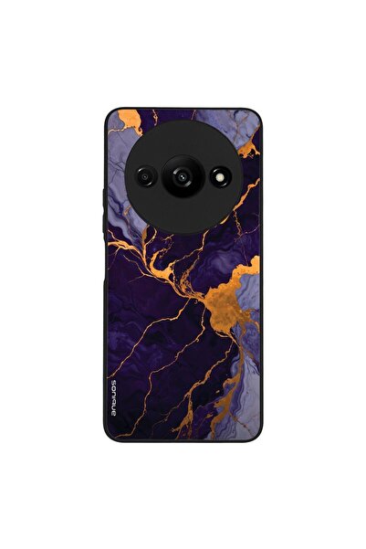 Sonique Θήκη Marble Series για Xiaomi Redmi A3 / Redmi A3x Μωβ