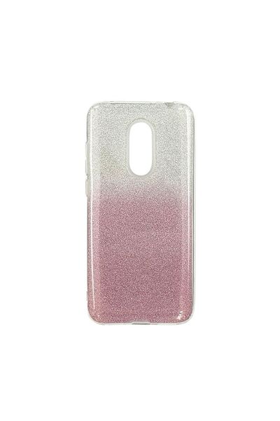 OEM Θήκη Shining TPU Xiaomi Redmi 5 Plus Μωβ-Διάφανο