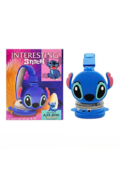 Generica Wireless Bluetooth Headset with 3D Stitch Character Design, Comforta...