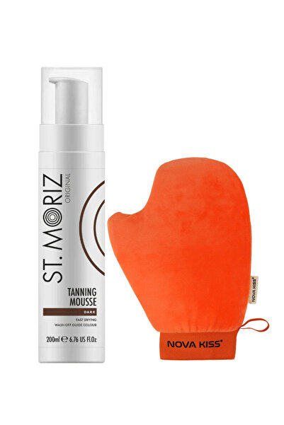 NOVA KISS Set profesional de autobronzare NOVA KISS ® Spumă și Mănușă