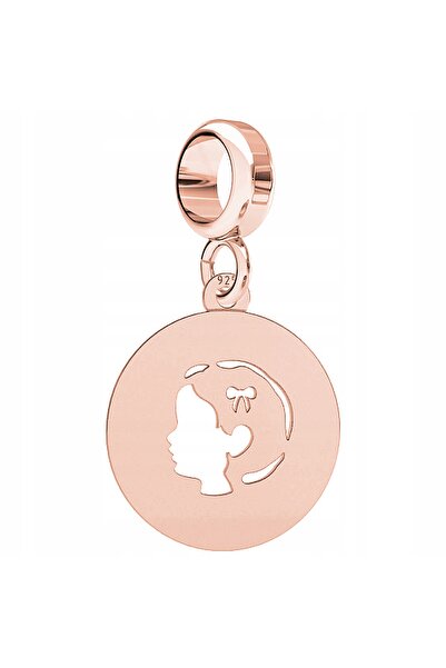 Larezo Charm, Model Inimă Cu Perlă, Animale, Inaltime 24mm, Culoare Auriu, Ar...