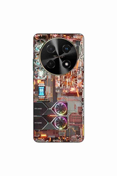 OEM Θήκη συμβατή με Huawei Nova 12i, από σιλικόνη gel TPU, μοντέλο Motherboard.