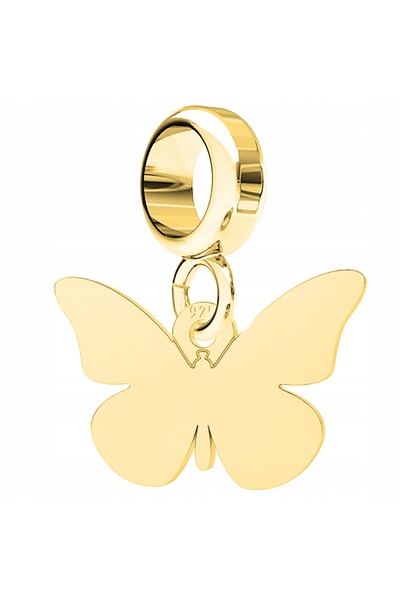 Larezo Pandantiv Tip Charm Pentru Bratari Modulare, Argint 925 Placat Cu Aur ...
