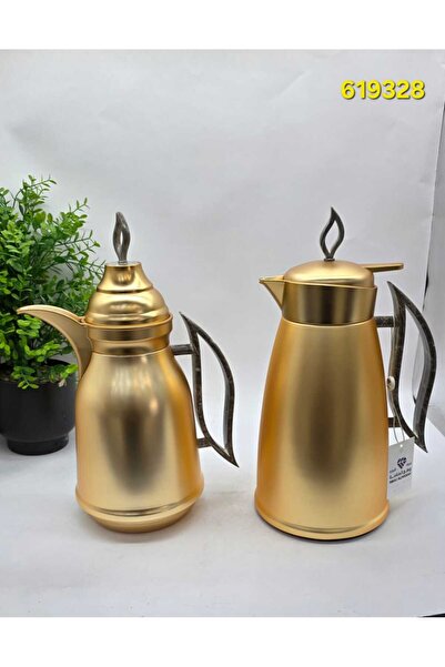 WAHJ ALMASAH Tremas the Tear 1L+1L Gold with Silver Handles
