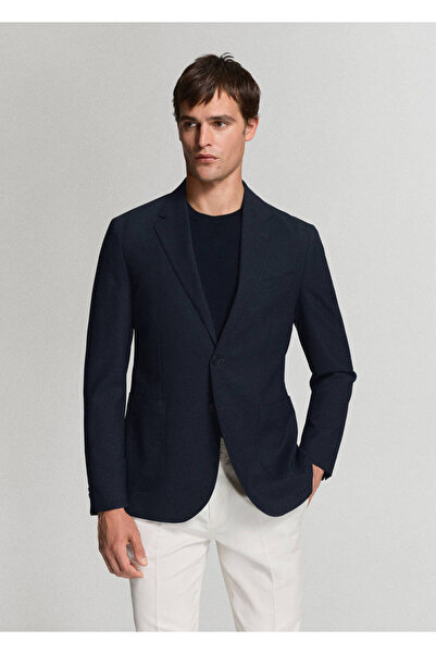 MANGO Man Cepli slim fit blazer ceket