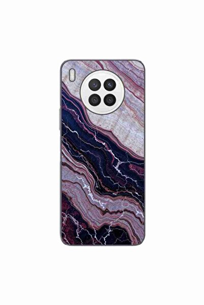 OEM Husa compatibila cu Huawei Nova 8i Silicon Gel Tpu Model Amethyst Sand Ma...
