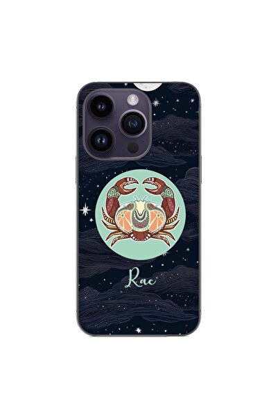 OEM Калъф, съвместим с Apple iPhone 15 Pro, силиконов гел TPU, с шарка Хороск...