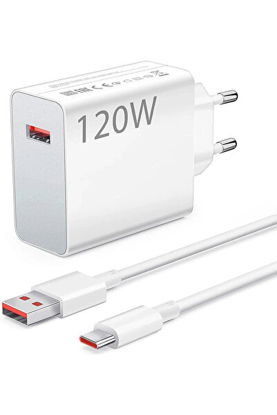 RAYLAX Type-c 120(WATT) Hızlı Şarj Aleti Adaptör Hızlı Şarj Kablo Set